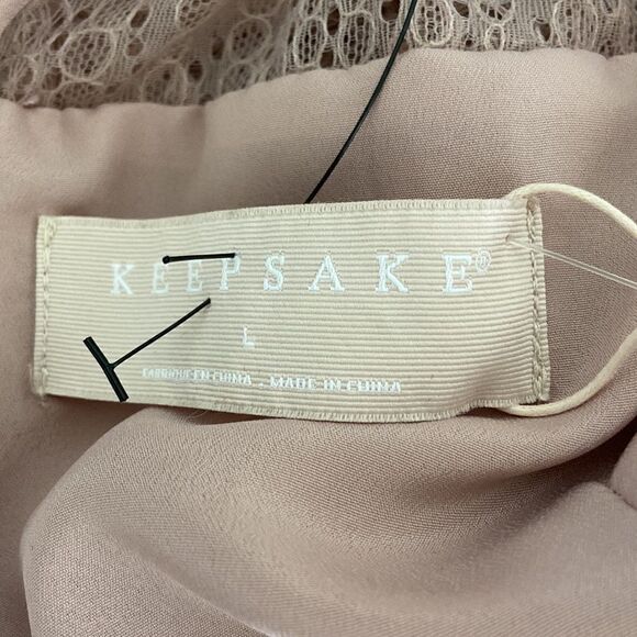 Keepsake the Label Slide Lace Mini Dress NWT size L - Picture 9 of 12